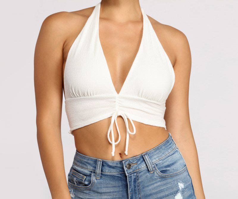 TableClothsUs Summertime Fine Crop Top