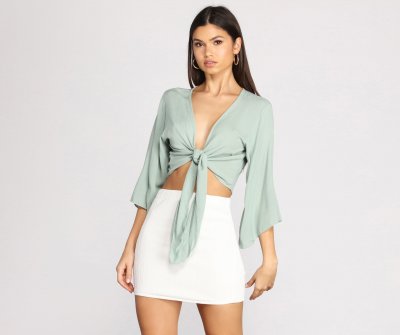 TableClothsUs Go With The Flow Kimono Sleeve Top