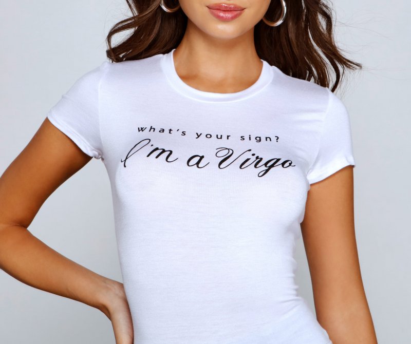 TableClothsUs What's Your Sign Virgo Graphic Tee