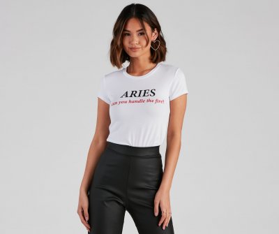 TableClothsUs Aries Can You Handle It Graphic Tee