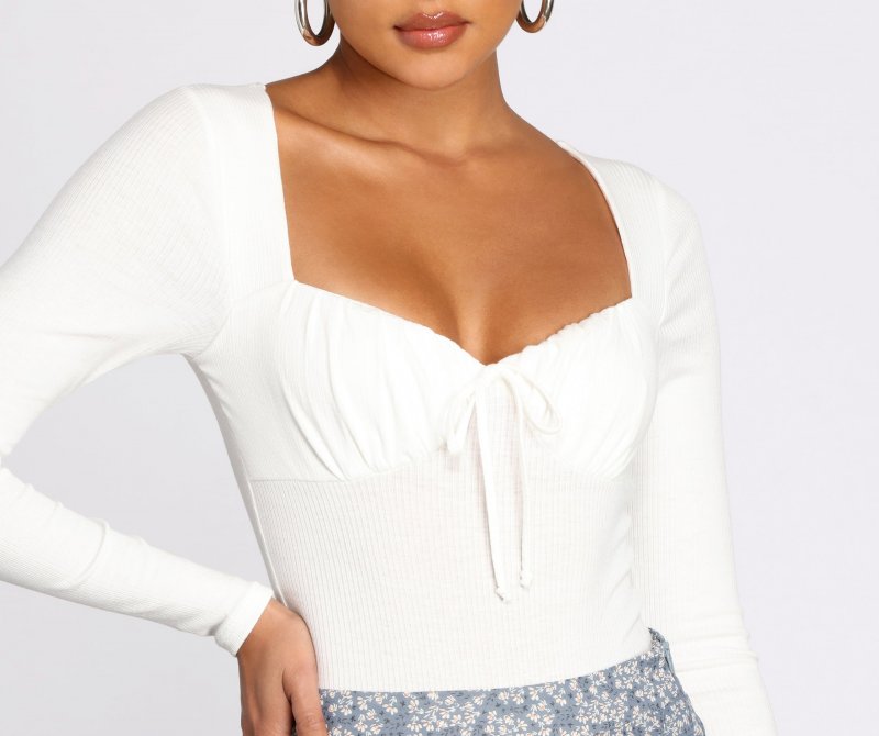 TableClothsUs Sweet On You Knit Bodysuit