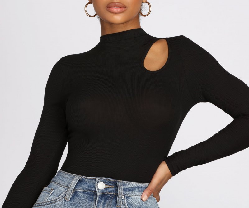 TableClothsUs Key Moment Knit Bodysuit