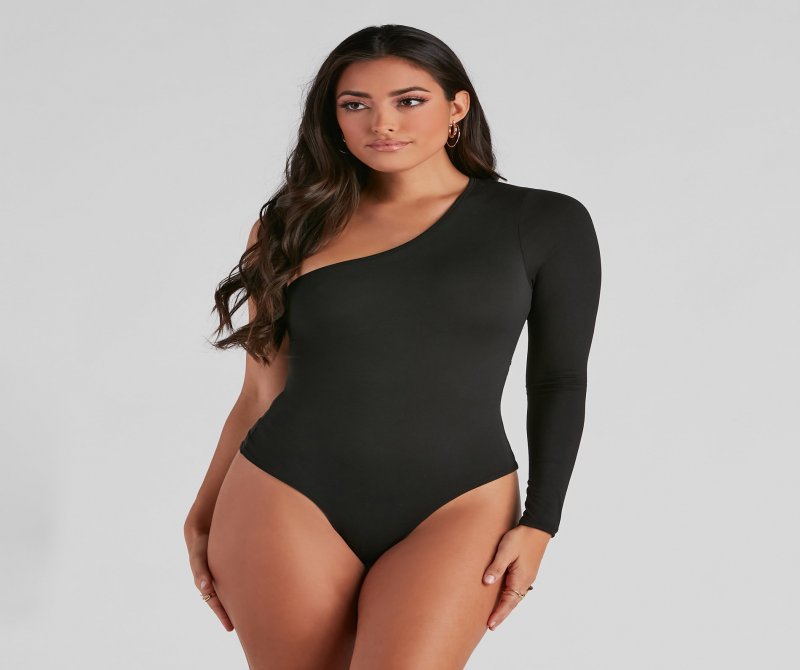 TableClothsUs One Sided Cutout Back Bodysuit